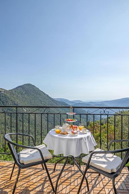 Villa Havre De Paix Et Vue Exceptionnelle Proche Monaco Peille Exterior foto